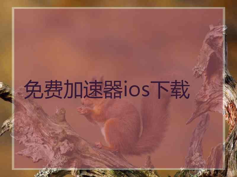 免费加速器ios下载