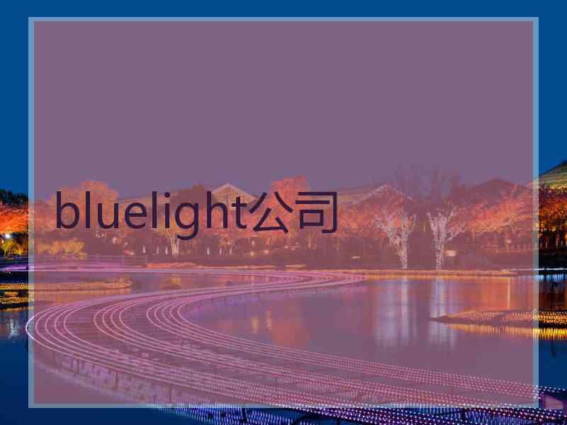 bluelight公司