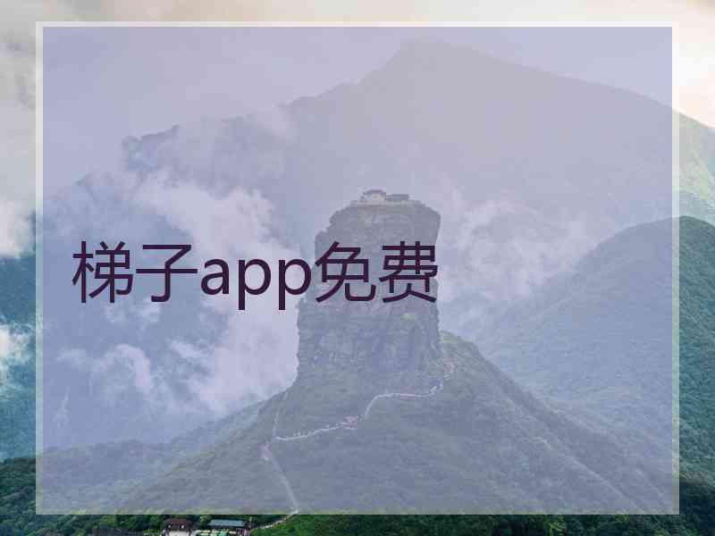 梯子app免费