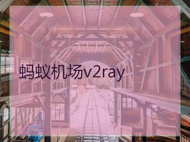 蚂蚁机场v2ray