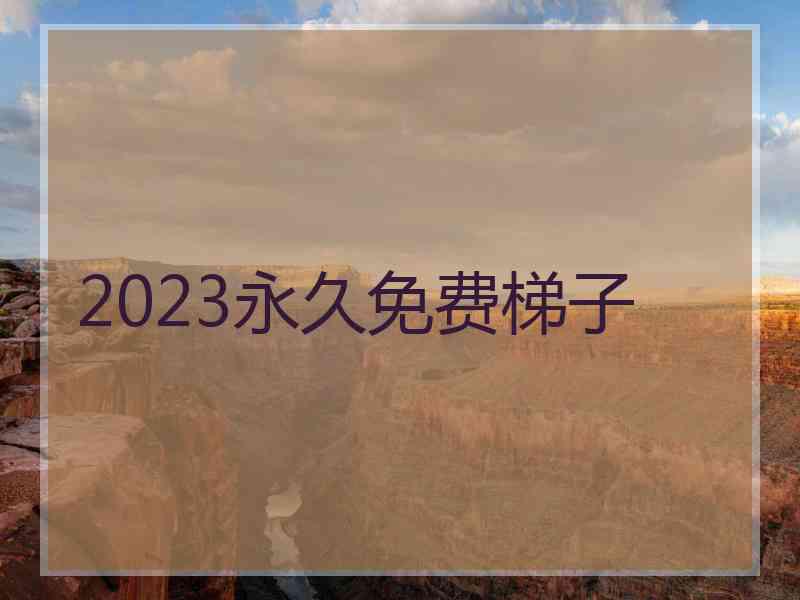 2023永久免费梯子