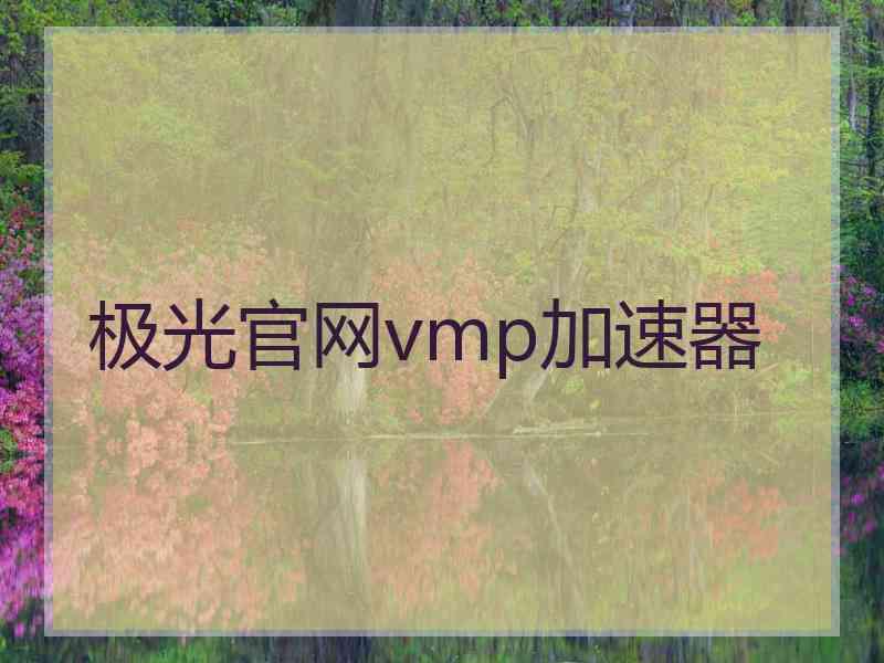 极光官网vmp加速器