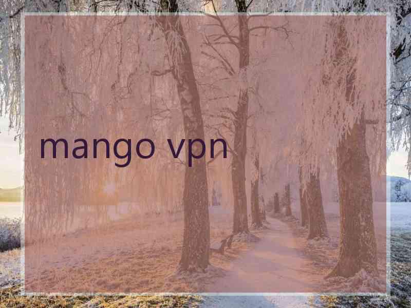 mango vpn