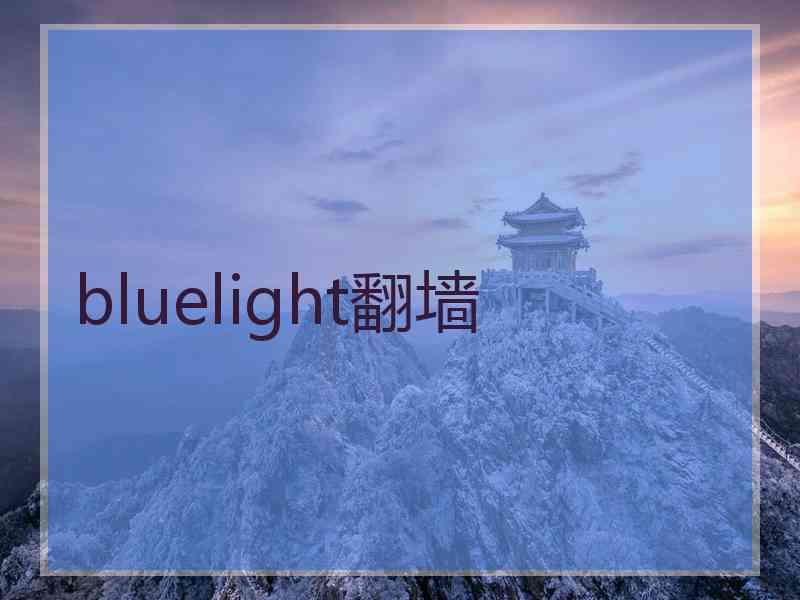 bluelight翻墙