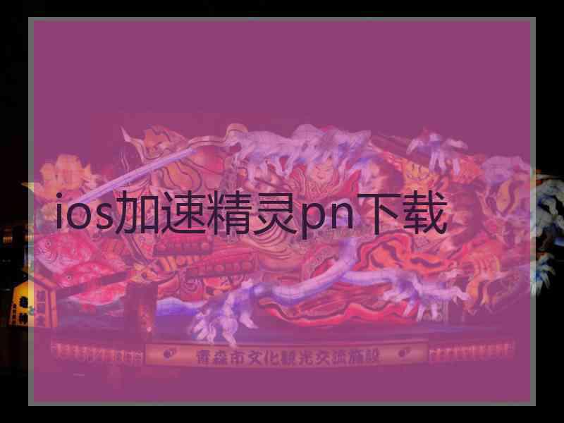 ios加速精灵pn下载