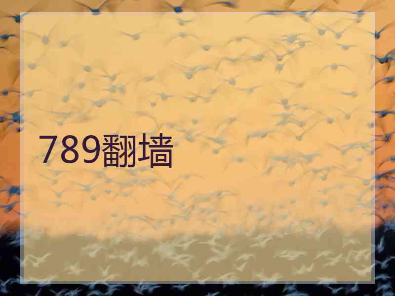 789翻墙