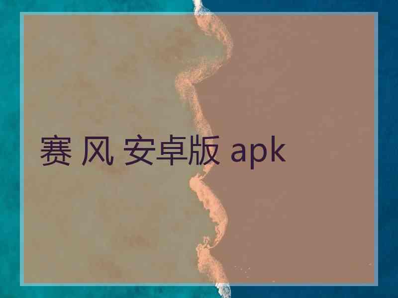 赛 风 安卓版 apk