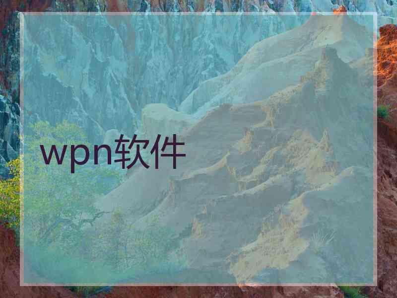 wpn软件